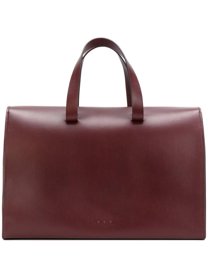 Aesther Ekme Top Handles Doctor Bag - Red