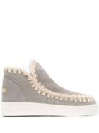 Mou Summer Eskino Perforated Sneakers - Grey