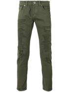 Dondup Distressed Skinny Jeans - Green