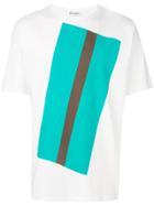 Études Colour Block-print T-shirt - White