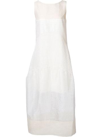 Audra Sheer Stripe Dress