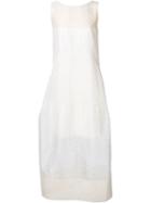 Audra Sheer Stripe Dress