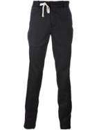 A New Cross Slim Spiral Suit Trousers - Black