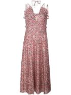 Robert Rodriguez Studio Cayana Pleated Dress - Pink