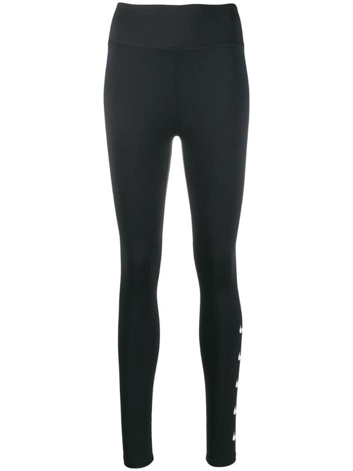 Nike Swoosh Running Leggings - Black