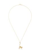 Marc Alary Mini Monkey Pendant - Metallic