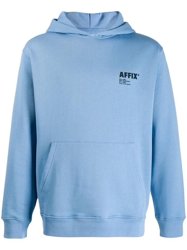 Affix Hooded Sweatshirt - Blue