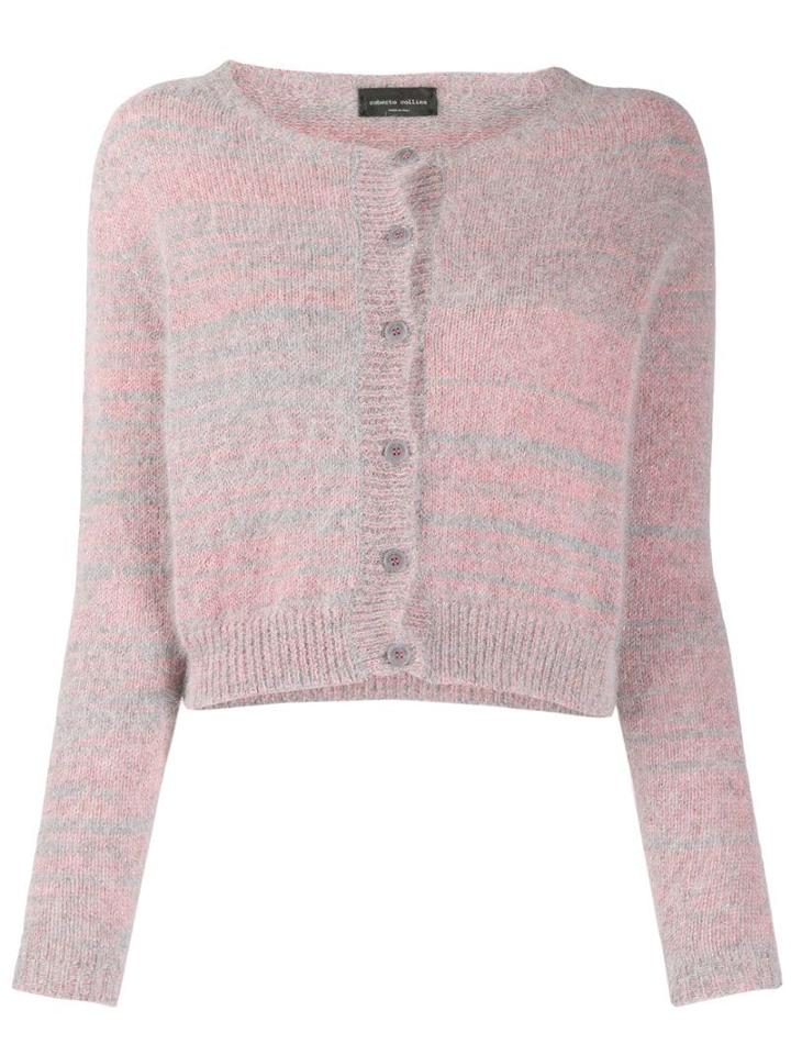 Roberto Collina Button Up Cardigan - Pink