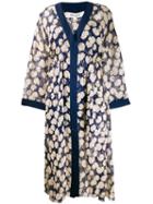 Diane Von Furstenberg Terry Kaftan Dress - Blue
