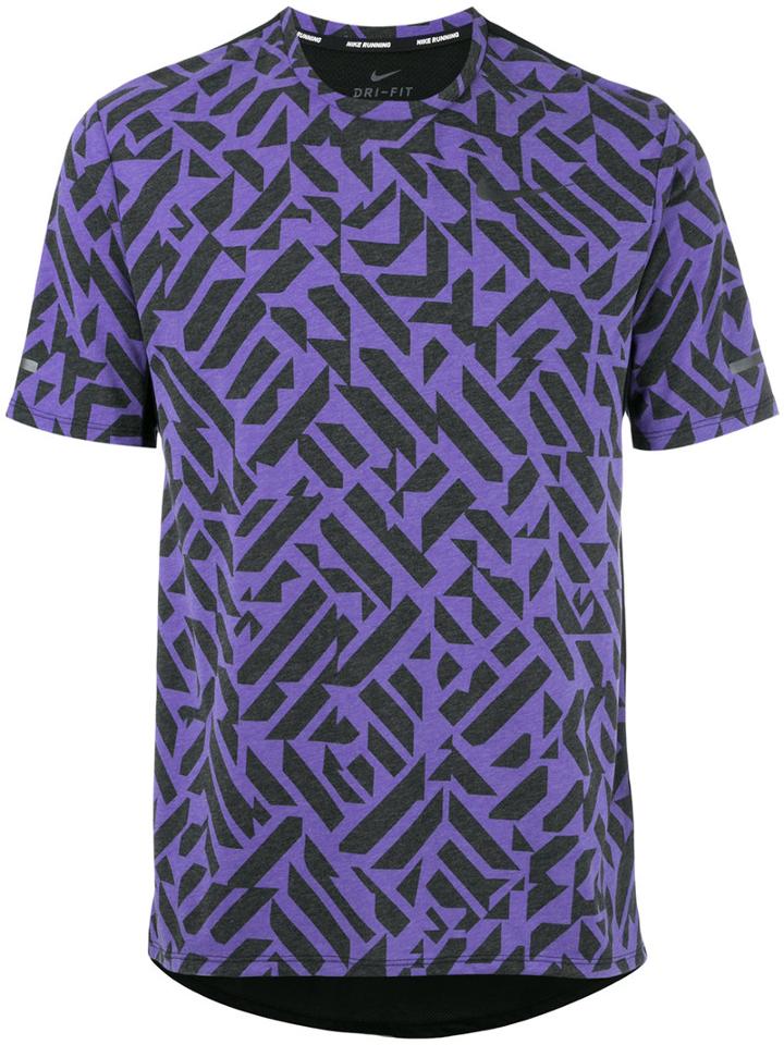 Nike Graphic Print T-shirt, Men's, Size: Xl, Black, Cotton/polyester