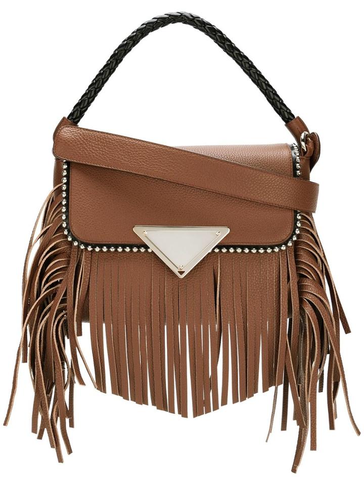Sara Battaglia 'amber' Shoulder Bag - Brown