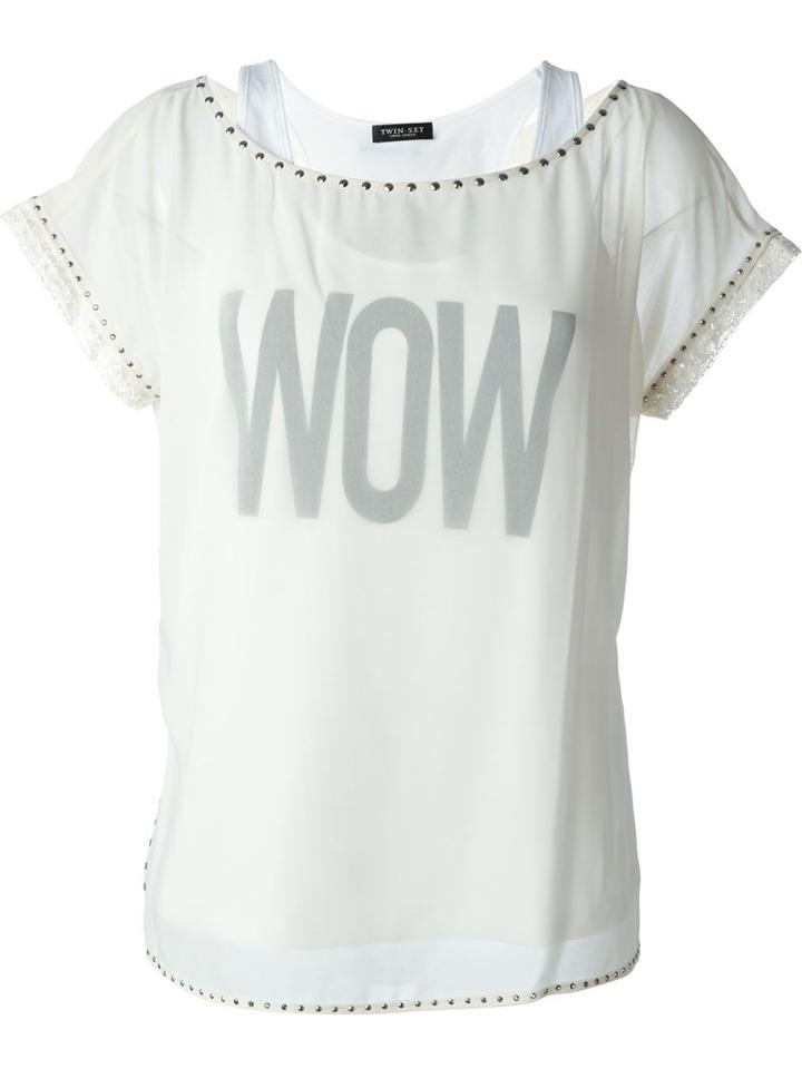 Twin-set Two-piece Blouse