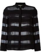 Burberry London Ribbon Panel Button Down Shirt