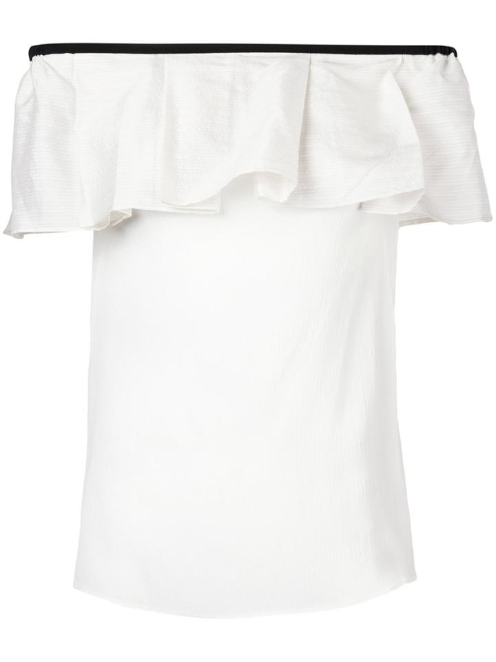 Zeus+dione Cymone Off Shoulder Top - White