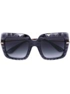 Dolce & Gabbana Eyewear Geometric Frame Square Sunglasses - Grey
