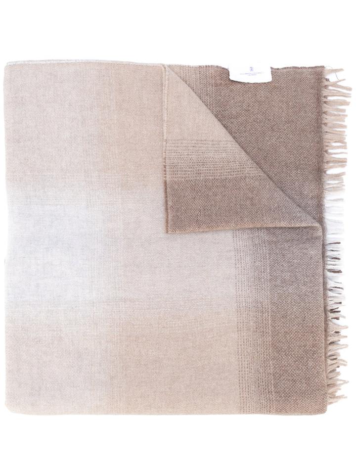 Brunello Cucinelli - Printed Scarf - Men - Cashmere/wool - One Size, Nude/neutrals, Cashmere/wool