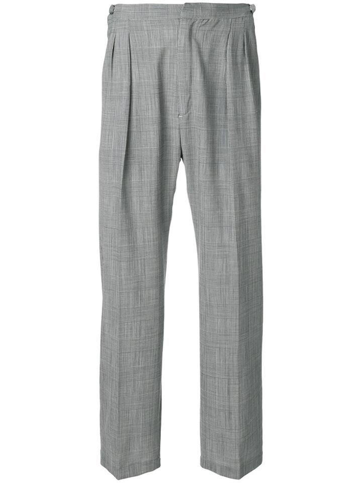 Tonello Cs Straight Leg Loose Fit Trousers - Black