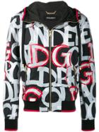 Dolce & Gabbana Graffiti Print Jacket - White