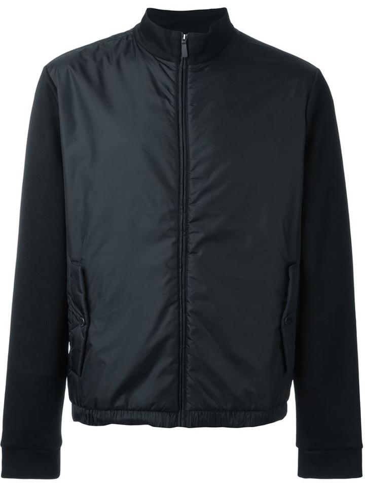 Boss Hugo Boss Jersey Sleeve Bomber Jacket