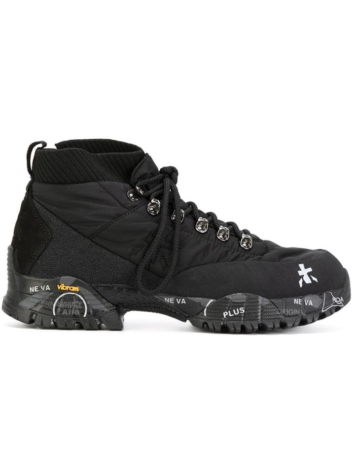 Premiata Lou Treck Sneakers - Black