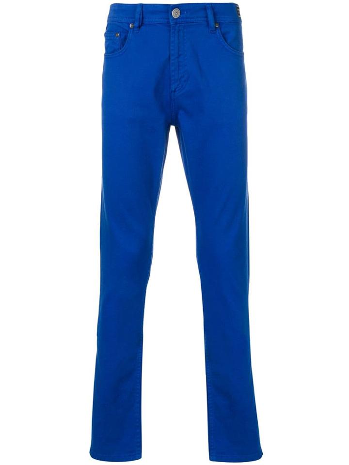 Versace Jeans Slim Fit Trousers - Blue