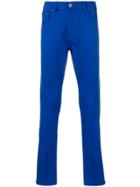 Versace Jeans Slim Fit Trousers - Blue
