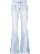 Dorothee Schumacher Flared Denim - Blue