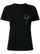 Local Authority La Splash Pocket T-shirt, Women's, Size: Large, Black, Cotton