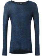 Avant Toi Raw-edge Detail Jumper
