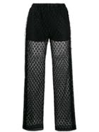 Viktor & Rolf Lace Trousers - Black