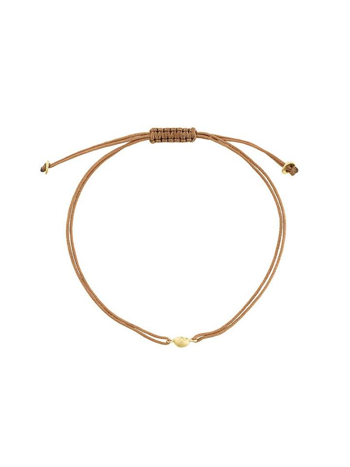 Natasha Collis Nugget Friendship Bracelet, Women's, Brown