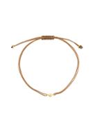 Natasha Collis Nugget Friendship Bracelet, Women's, Brown