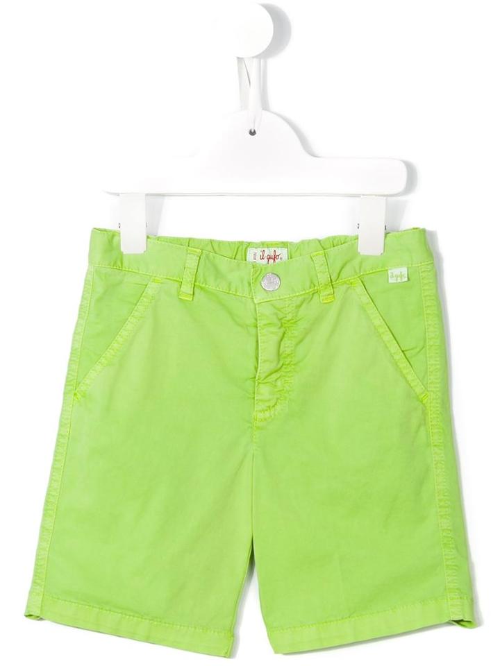 Il Gufo Classic Chino Trousers, Boy's, Size: 10 Yrs, Green