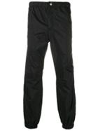 Prada Panelled Tapered Trousers - Black