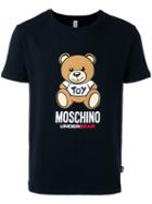Moschino - Bear Print T-shirt - Men - Cotton/spandex/elastane - S, Black, Cotton/spandex/elastane