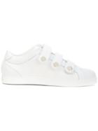 Jimmy Choo Ny Three-strap Sneakers - White