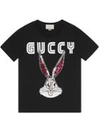 Gucci Bugs Bunny Cotton T-shirt - Black