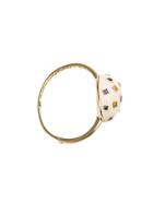 Bibi Van Der Velden 18kt Gold Pop Art Bracelet - White