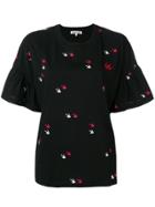 Mcq Alexander Mcqueen Bird Pattern T-shirt - Black