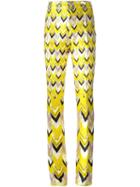 Giambattista Valli Chevron Jacquard Flared Trousers