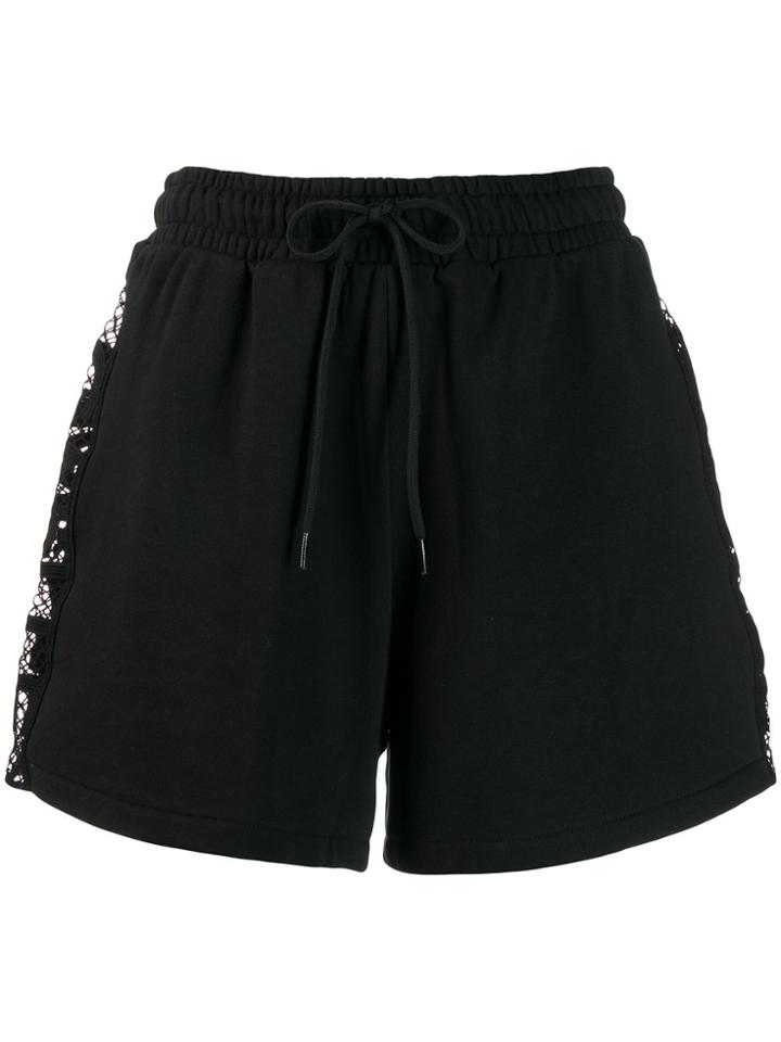 Gaelle Bonheur Classic Jersey Shorts - Black