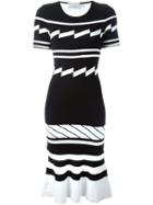 Preen By Thornton Bregazzi Celeste Dress, Women's, Size: M, Black, Polyester/viscose