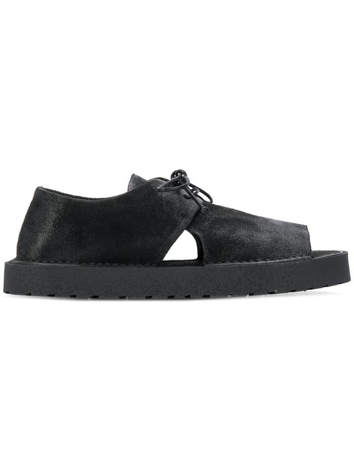 Marsèll Lace Up Sandals - Black