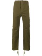 Balenciaga Utility Slim Fit Trousers - Green