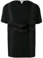 Comme Des Garçons Shirt - Strap Detail T-shirt - Men - Cotton - Xl, Black, Cotton