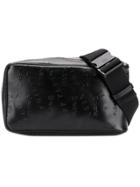 Philipp Plein Embossed Logo Belt Bag - Black