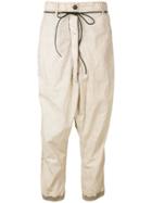 Rundholz Wrinkle Effect Trousers - Neutrals