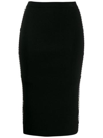 Pinko Mirrored Skirt - Black