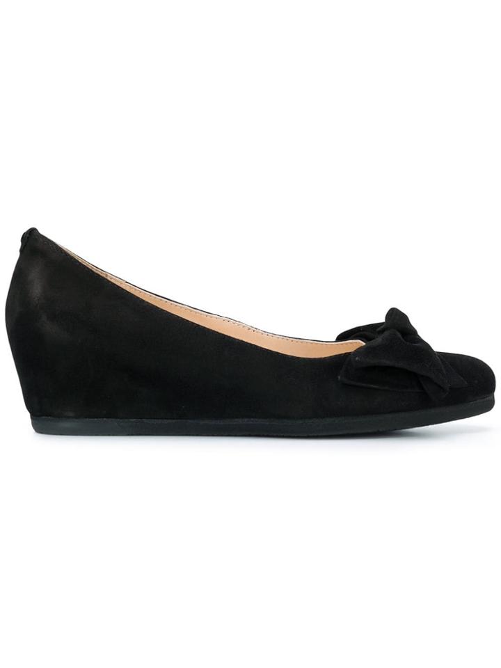 Hogl Wedgerina 40mm Bow Pumps - Black