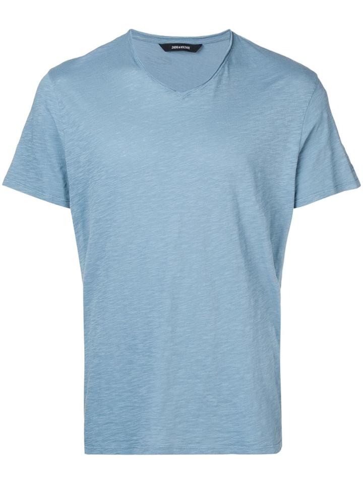Zadig & Voltaire Terry T-shirt - Blue